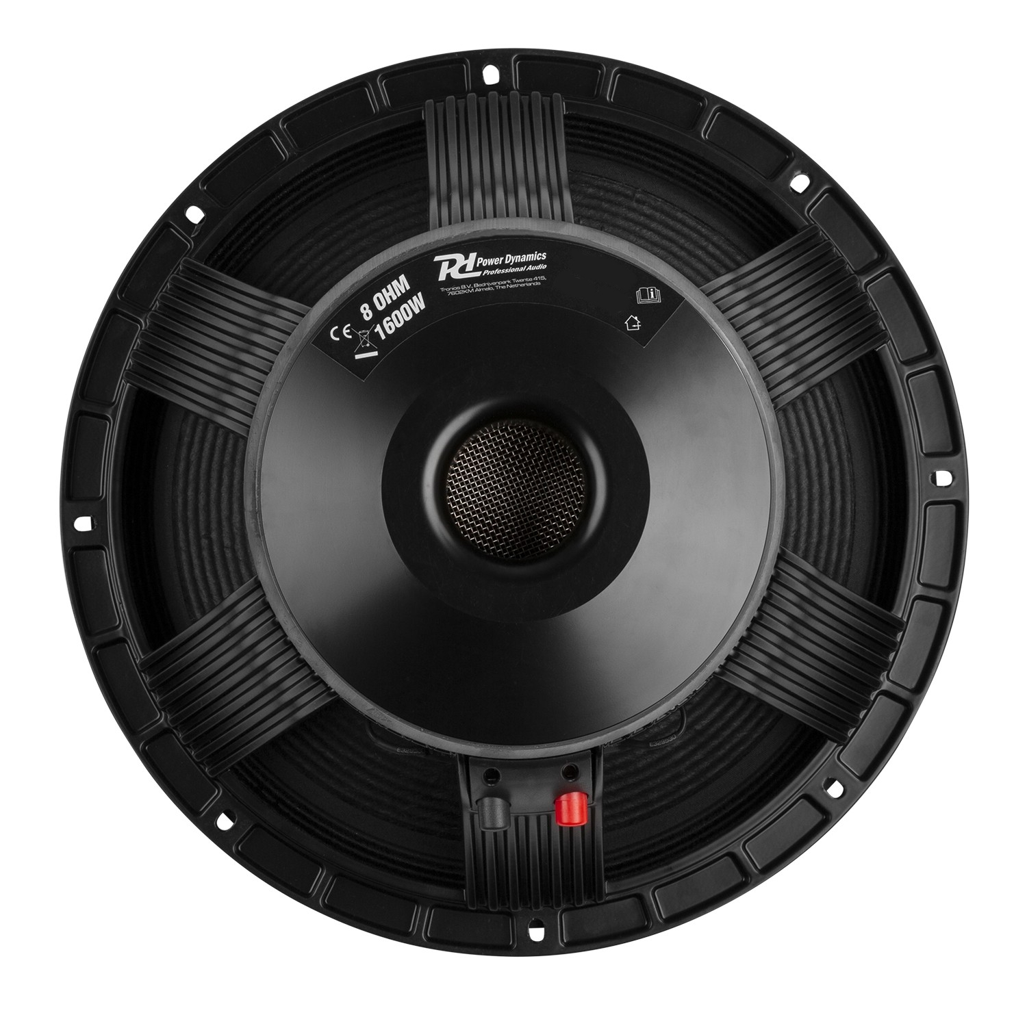 400mm 15zoll 1600W 8-Ohm Basslautsprecher 38cm ALU Druckguss Tieftöner mit 4zoll Schwingspule