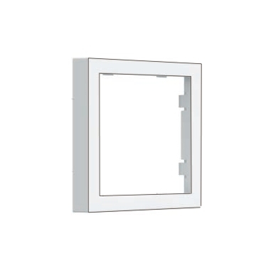 99-300-00705-Montagerahmen Blende Zwischenrahmen 45x45mm auf 55x55mm Reinweiss Glanz Standard-55