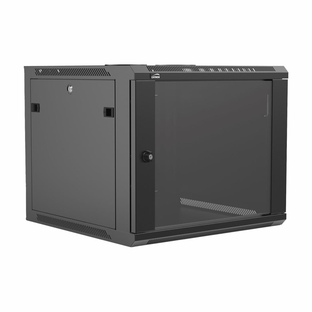 Rackschrank 9HE 19zoll Verstärker Wandschrank T600 B600 H500mm WPR609R/B Technikschrank