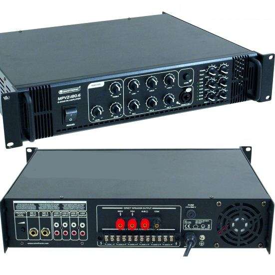 ELA-Verstaerker-6zonen5593a0cc44dc9 ELA Verstärker 360/180W 6-Zonen Regelung 100V oder 4-16ohm MPVZ