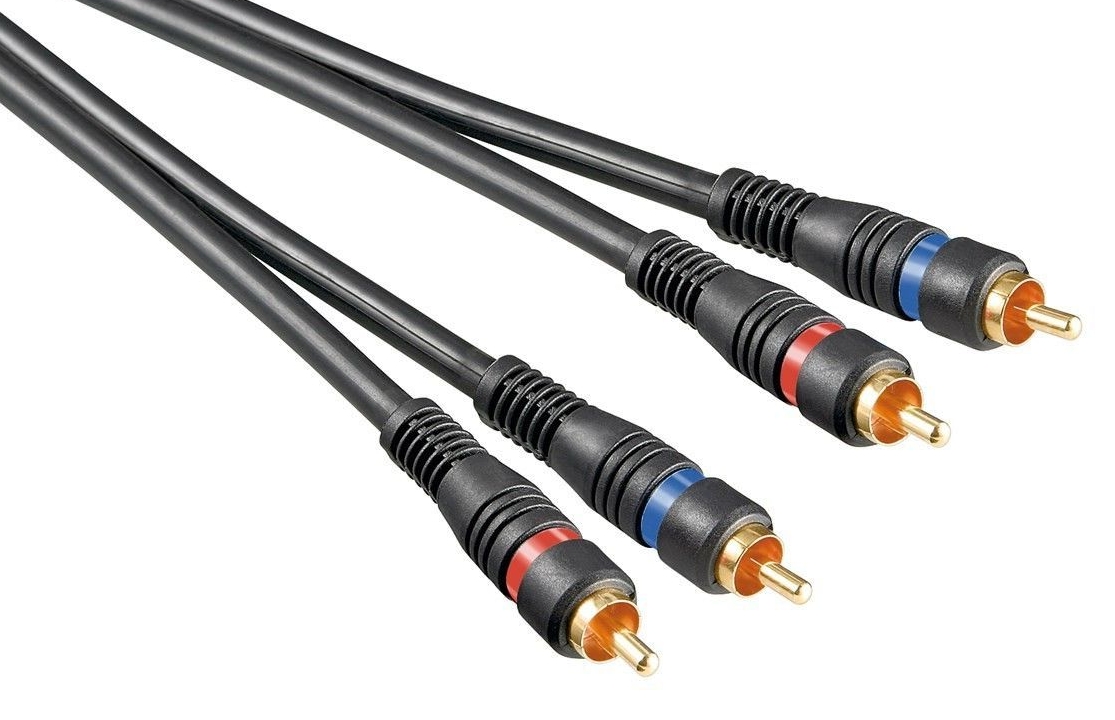 5m Cinchkabel Stereo 2-fach geschirmt AVK-Serie