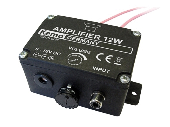 12W Verstärker Modul mit Buchsen Plug n Play