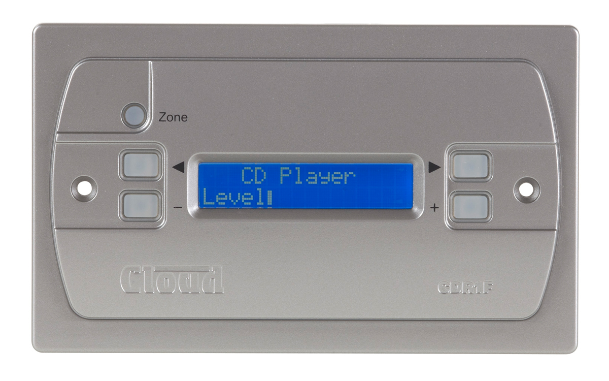 88-404-08010-CDR1F-S Multi Zonen LCD Bedienteil CDR1-F zu DCM1 Silber