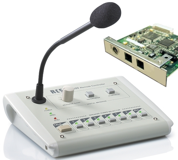 VLM206-Sprechstelle-mit-Platine-88-799-00820-BIG VLM206 Mikrofon Sprechstelle VLM206 mit Steuerplatine für Zentrale RJ45 Busmikrofon