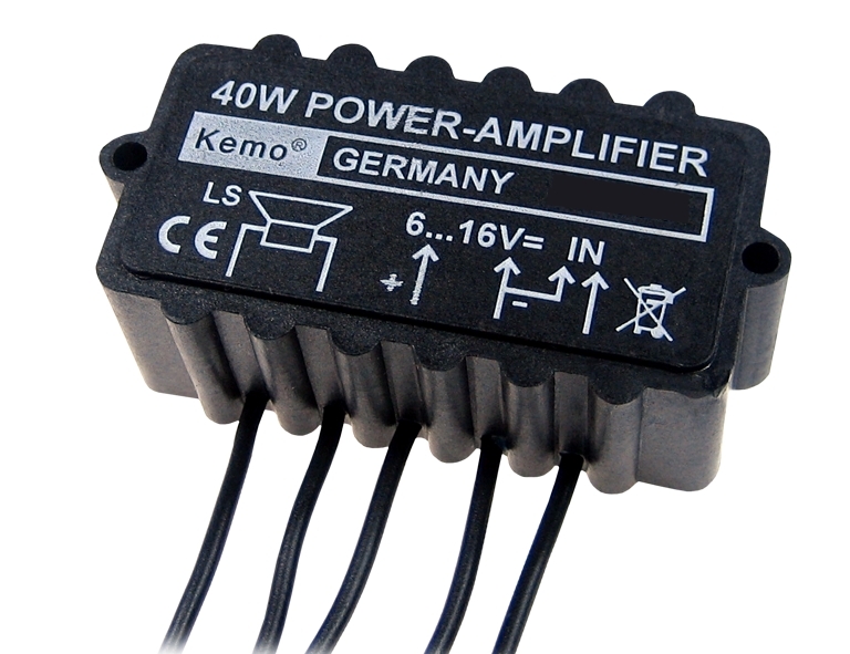92-477-00194_40W_verstaerkermodul 40W Verstärker Modul Mono 40W Universal 6-16V
