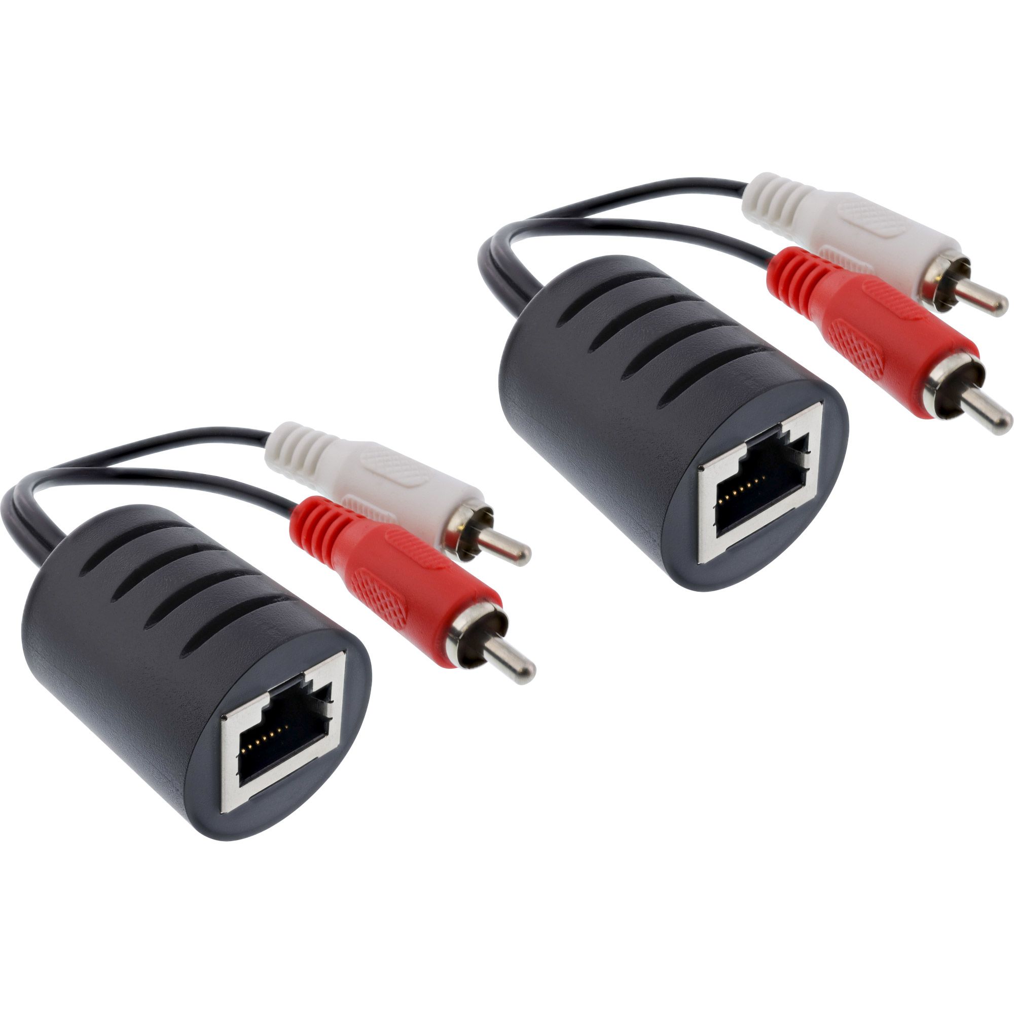 Adapter RJ45 auf Cinchstecker Stereo - PAAR -