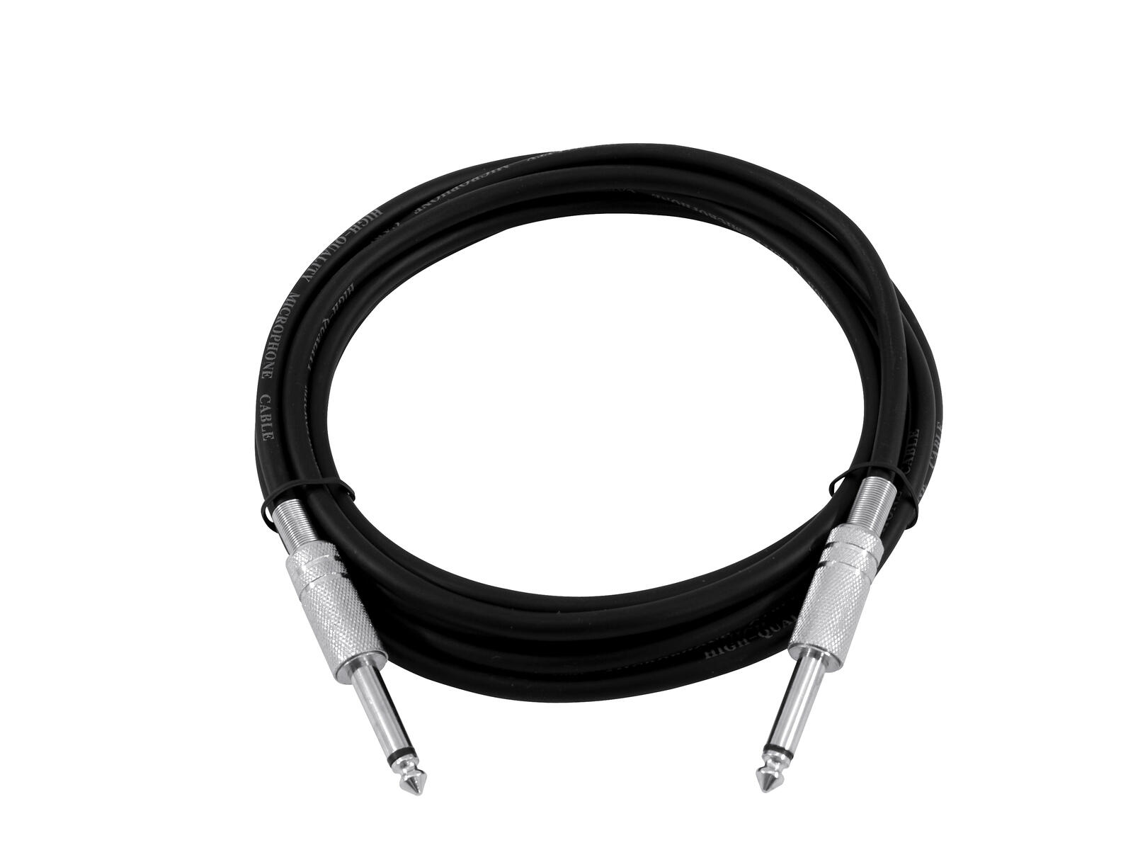 6m Klinkenkabel 6,3mm Klinke Stecker Stecker NF-Kabel