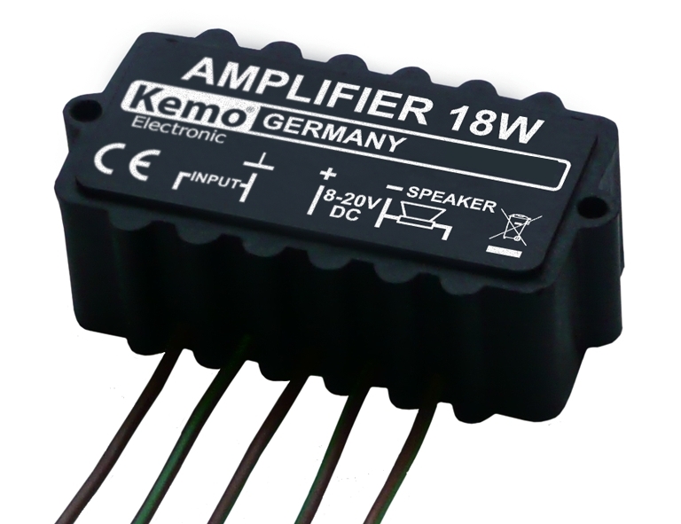 92-477-00193_18W_Verstaerker_B1 18W Verstärker Modul Mono Universal 6-20V