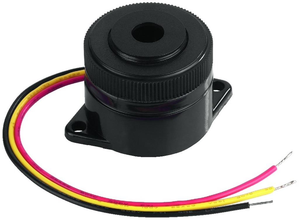 36-100-00060-BIG-B043260A 6V 9V12V Signalgeber 6-18V Piezo Buzzer Dauerton Pulston Alarmgeber