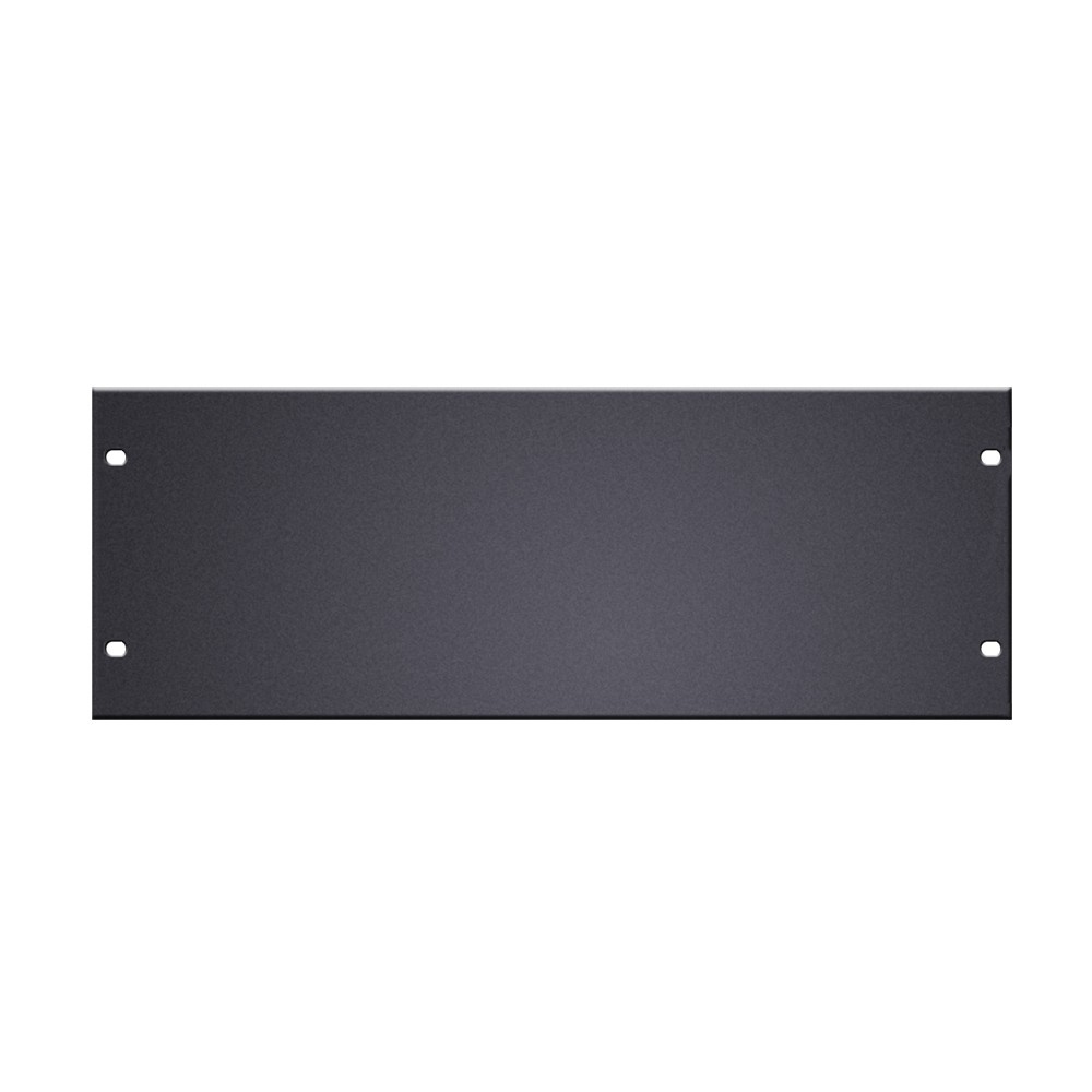 62-630-03484 4HE Blende 19zoll Rackblende 3mm ALU 483x178mm Schwarz