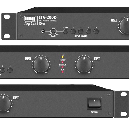 300W-Stere-Verstaerker-STA200D-88-901-00340-Bild14 Stereo Verstärker 2x125W Mischverstärker 19zoll Endstufe STA200D