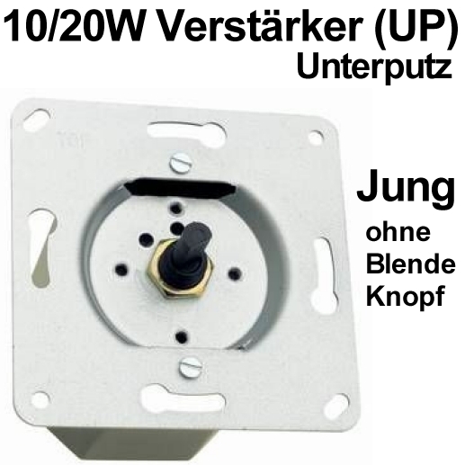 Unterputz Verstärker 10/20Watt Jung