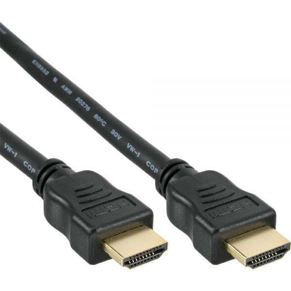0,3m HDMI Kabel 4K2K ARC HEAC 3D HighSpeed mit Ethernet 30cm