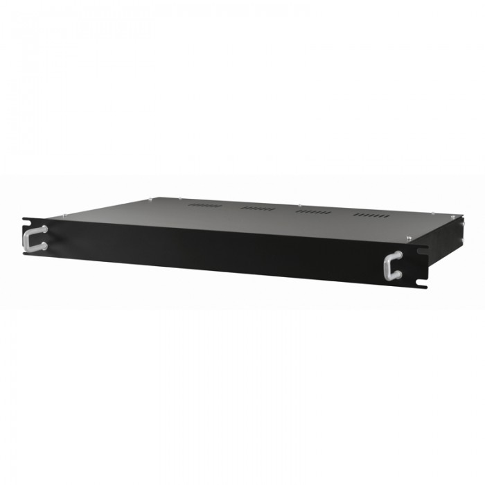 1he_19zoll_gehaeuse_52-625-00598-B1 Leergehäuse 1HE 482mm ( 19zoll Gehäuse ) 482x290x44mm Schwarz
