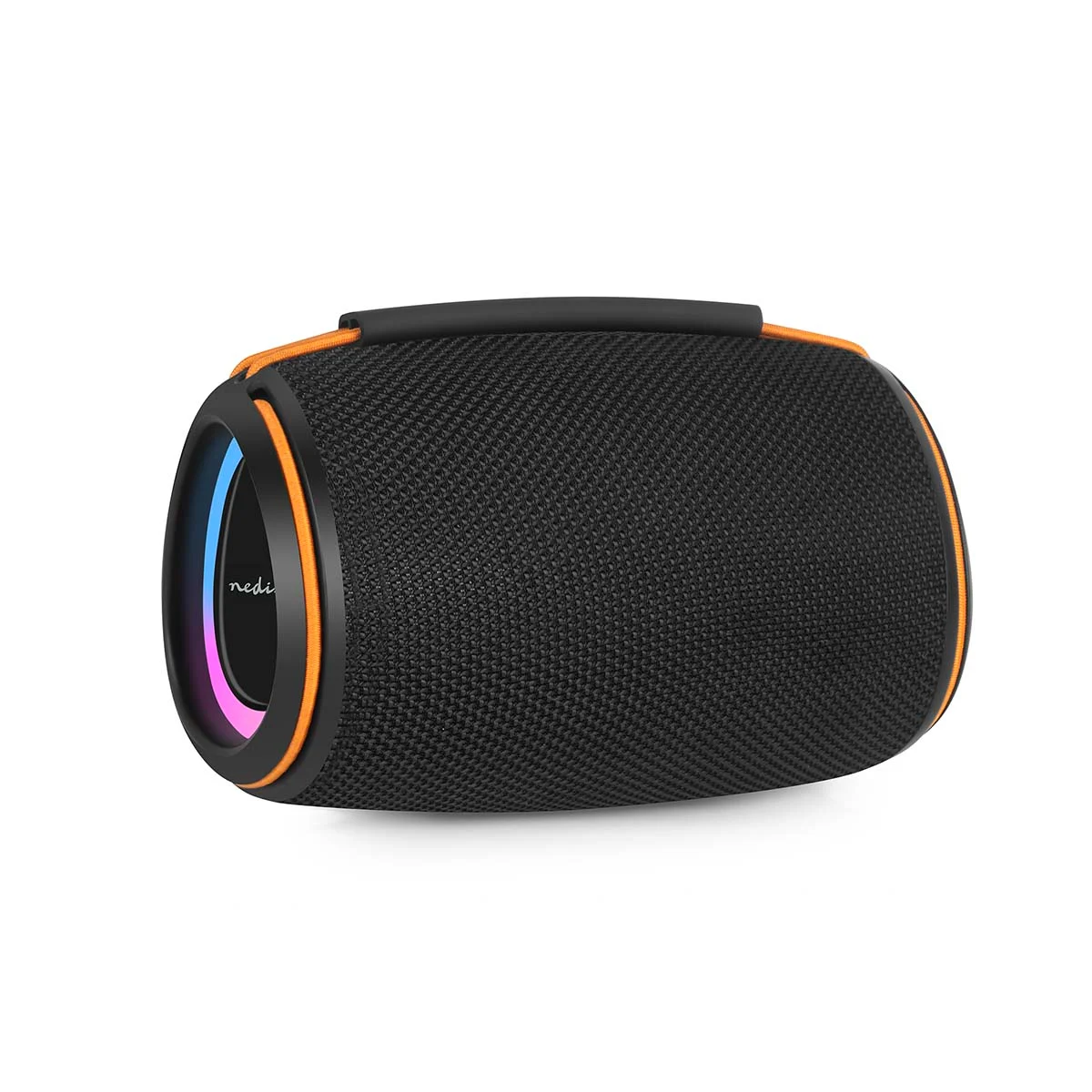 Tragbarer Bluetooth Lautsprecher 40W mit Akku USB + SD-Slot + RGB-LED + IPX4 Spritzwassergeschützt IN2026