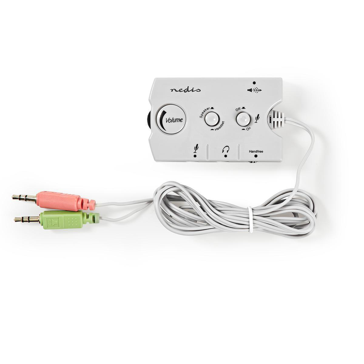 64-810-03050_B01 Umschalter Kopfhörer Headset Lautsprechern für PC Notebook Laptop Computer