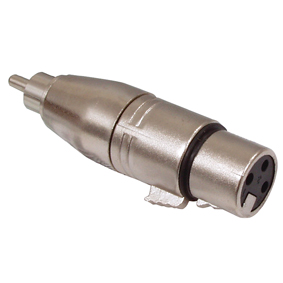 39-852-00058-XLR-3FRCAM XLR Adapter 3pol XLR Buchse auf Cinchstecker RCA