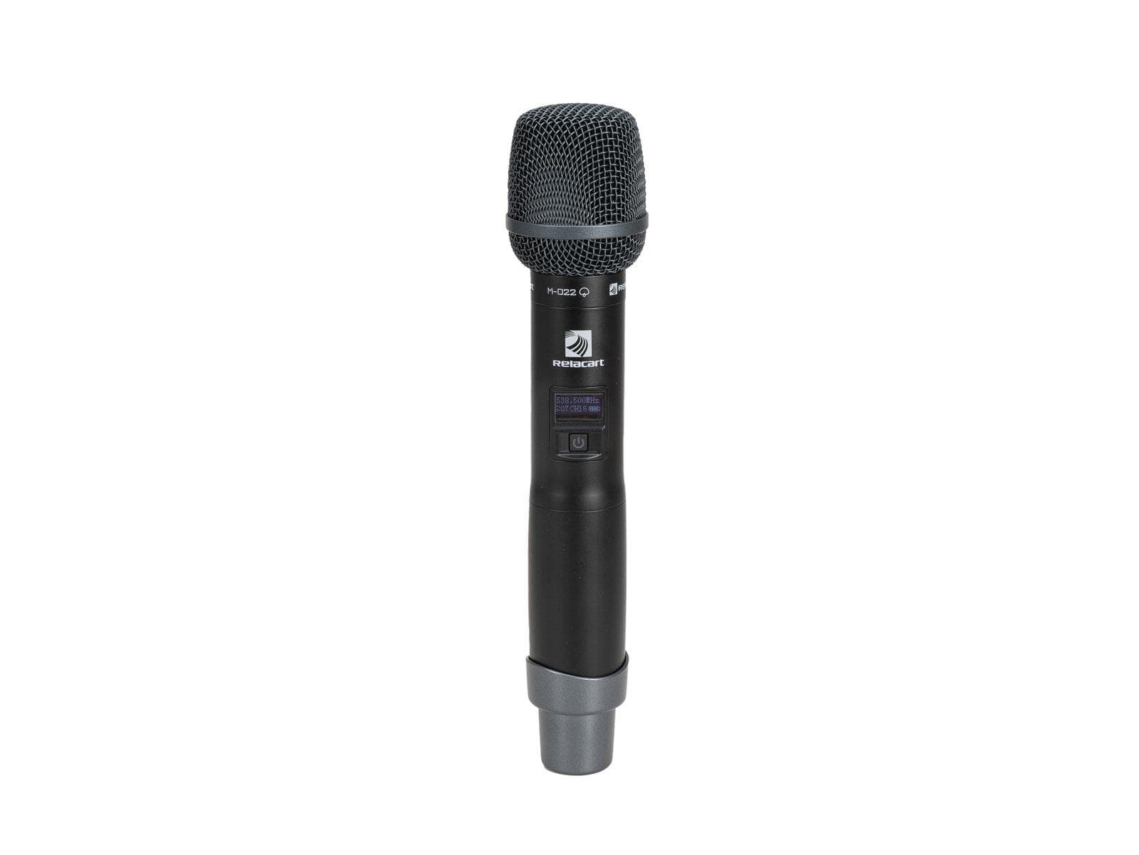 Funkmikrofon Handmikrofon Relacart UH-222D passend zu Funkempfänger