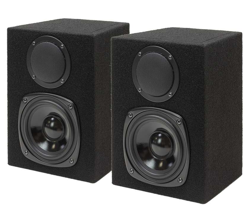 120W_Trapezbox_Filzbezug_84-754-00241_B0 Lautsprecherboxen 2x120W 4-8 Ohm Trapezbox mit Filzbezug