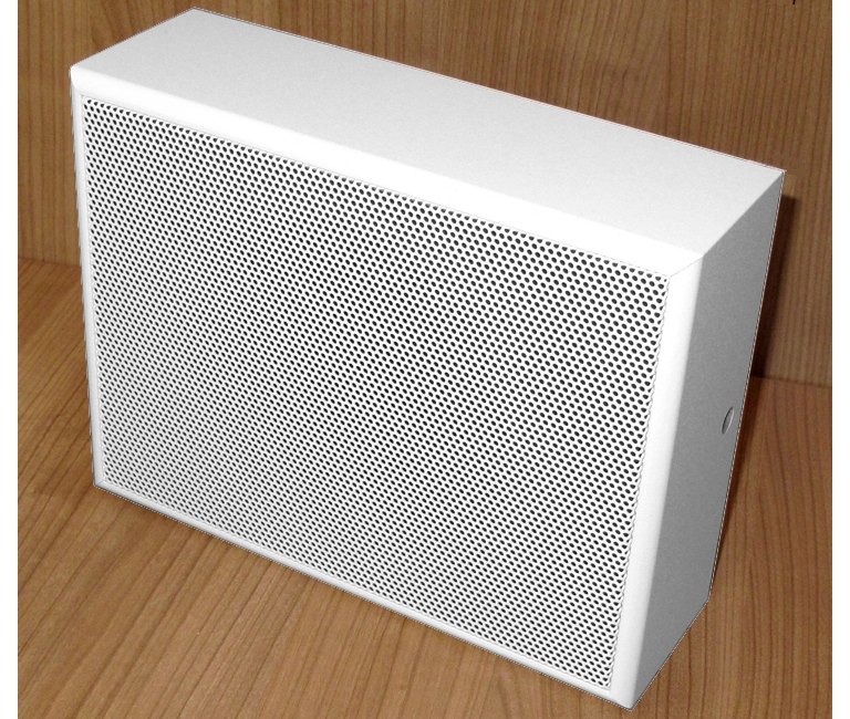 EN54-24_WandlautsprecherCYPh9lpuHLZSH Wandlautsprecher AB 2fach 2x12W mit 2x6W ELA Trafo 254x193mm EN54-24 Weiss IP54