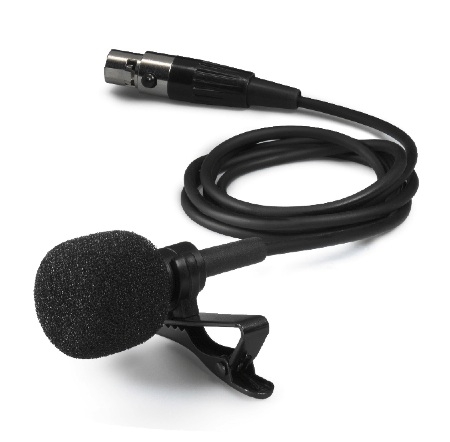 83-797-00073-Laviliermikrofon-La200 Zubehör Ansteckmikrofon LA200B mit 3pol Mini-XLR für Taschensender