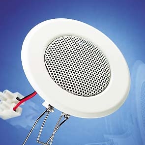 73-758-00140-DL5-ab-2015 85mm Deckenlautsprecher 10W 8ohm IP54 für Bad Sauna Outdoor Weiss