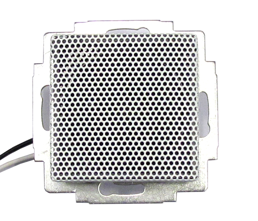 Steckdosen Lautsprecher 15W 8Ohm UP zu GIRA Jung mit 55x55mm Innenrahmen