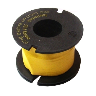 Spule 0,1mH 2mm Draht 62x41mm Luftspule LU62/010/200