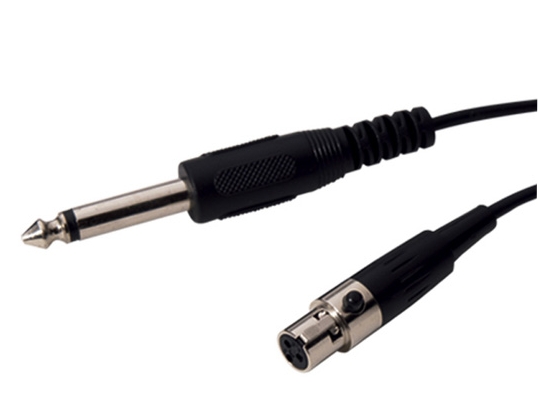 Adapter Mini XLR auf 6,3 Klinkenstecker zu Taschensender