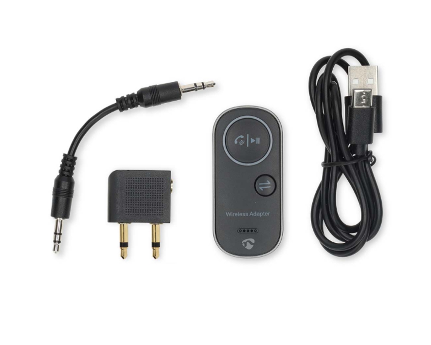 Bluetooth Sender und Empfänger Audio Receiver mit internem Lithium Akku USB-C