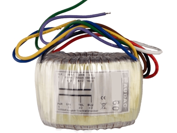 60W-ELA-Trafo-Ringkern-43-890-01140-N2581b7c9e00fe5 60W ELA Trafo 100V Übertrager Ringkern 50V 70V 100V Impedanz 2-Ohm 4-Ohm 8-Ohm