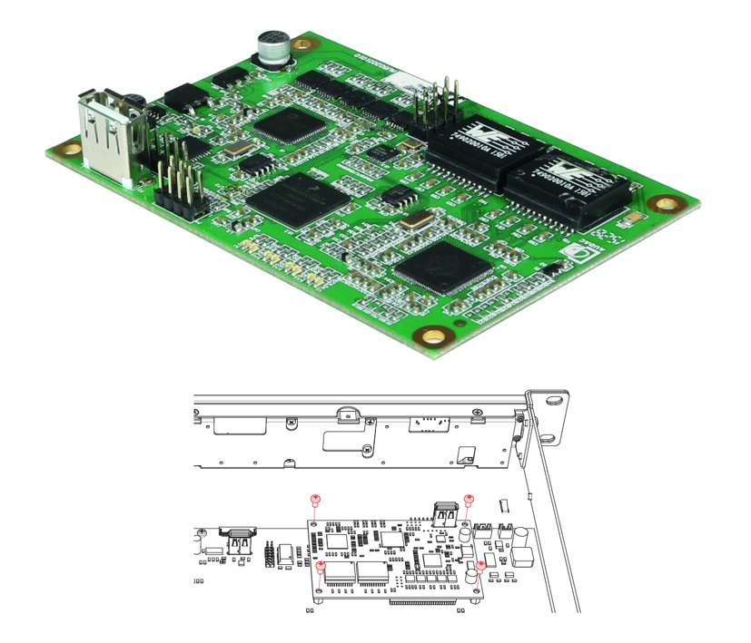 Audac_ANX44_4fach-Eingangsmodul_88-460-02176 Multiroom Streaming Steckmodul Mod. ANX44X 4xInput + 4xOutput zu XMP44 Basisgerät
