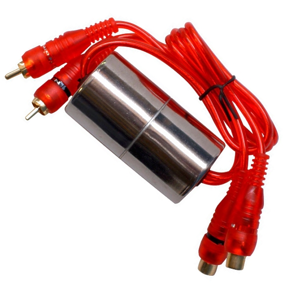CINCH-ENTKOPPLER-41-105-00007TeNSITU0jCX3n Audiotrafo Entstörfilter Cinch Cinch Stereo Masse Entkoppler Massetrenner