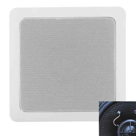 220x220mm Deckenlautsprecher 50W 8ohm WHD UP14/2Q 220x220mm Deckenlautsprecher 50W 8ohm WHD UP14/2Q