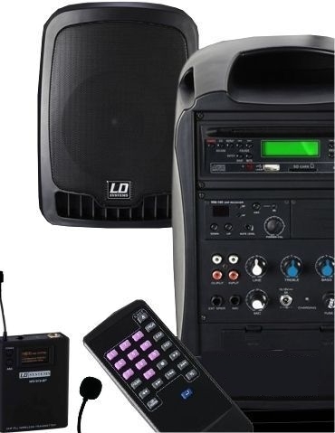 84-755-01099-mobile-musikanlage-R65-b2015 Mobile Musikanlage Roadboy 65 mit CD Funk-Headset Akku