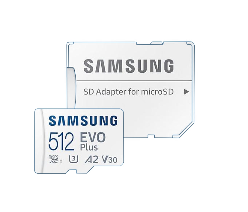 512GB SD Karte Micro SDXC Speicherkarte mit SD-Adapter EVO-Plus UHS-I