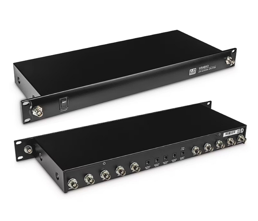 Antennen Verstärker Antennen Splitter für Funkmikrofone LD WIN42AD BNC