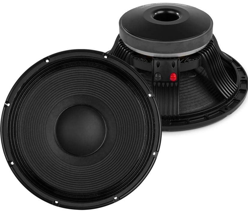 400mm 15zoll 1600W 8-Ohm Basslautsprecher 38cm ALU Druckguss Tieftöner mit 4zoll Schwingspule