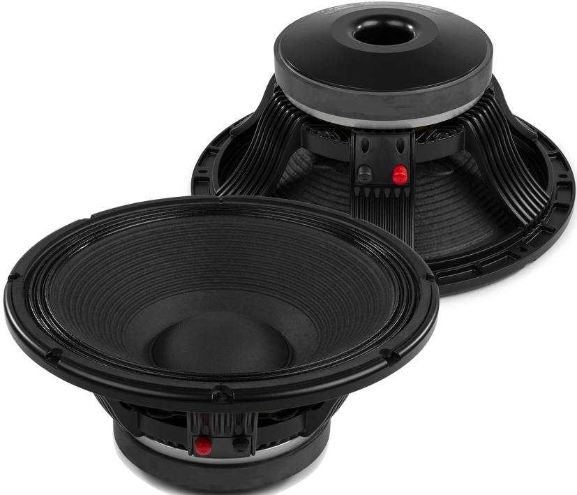 400mm 15zoll 1600W 8-Ohm Basslautsprecher 38cm ALU Druckguss Tieftöner mit 4zoll Schwingspule
