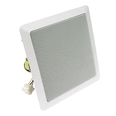 73-758-00260-DL18-2SQ-2012-BBBBB 220x220mm Deckenlautsprecher 60W 8ohm mit 100V 6W ELA Trafo