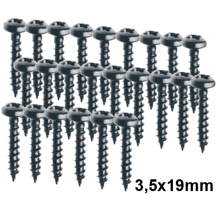 Schraube Holzschrauben 3,5x19mm 24er Pack