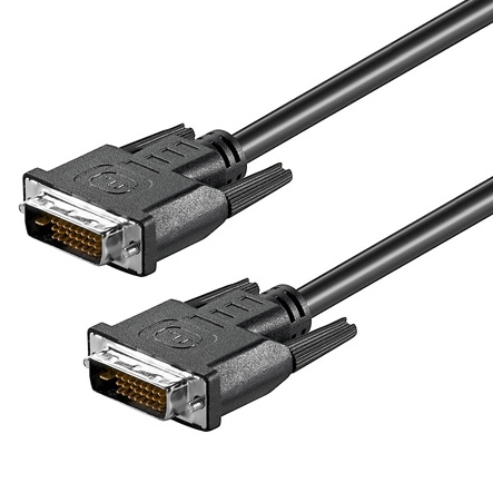 53-682-00425-DVI-Kabel 5m DVI Kabel 2xDVI-D Stecker DVI-24+1pol (HQ)