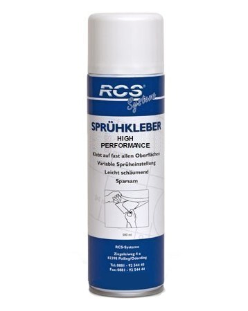 50-848-01060-Spruehkleber-bild-3 Kleber Sprühkleber 500ml Dose RCS HIGH-Performance Kontaktkleber