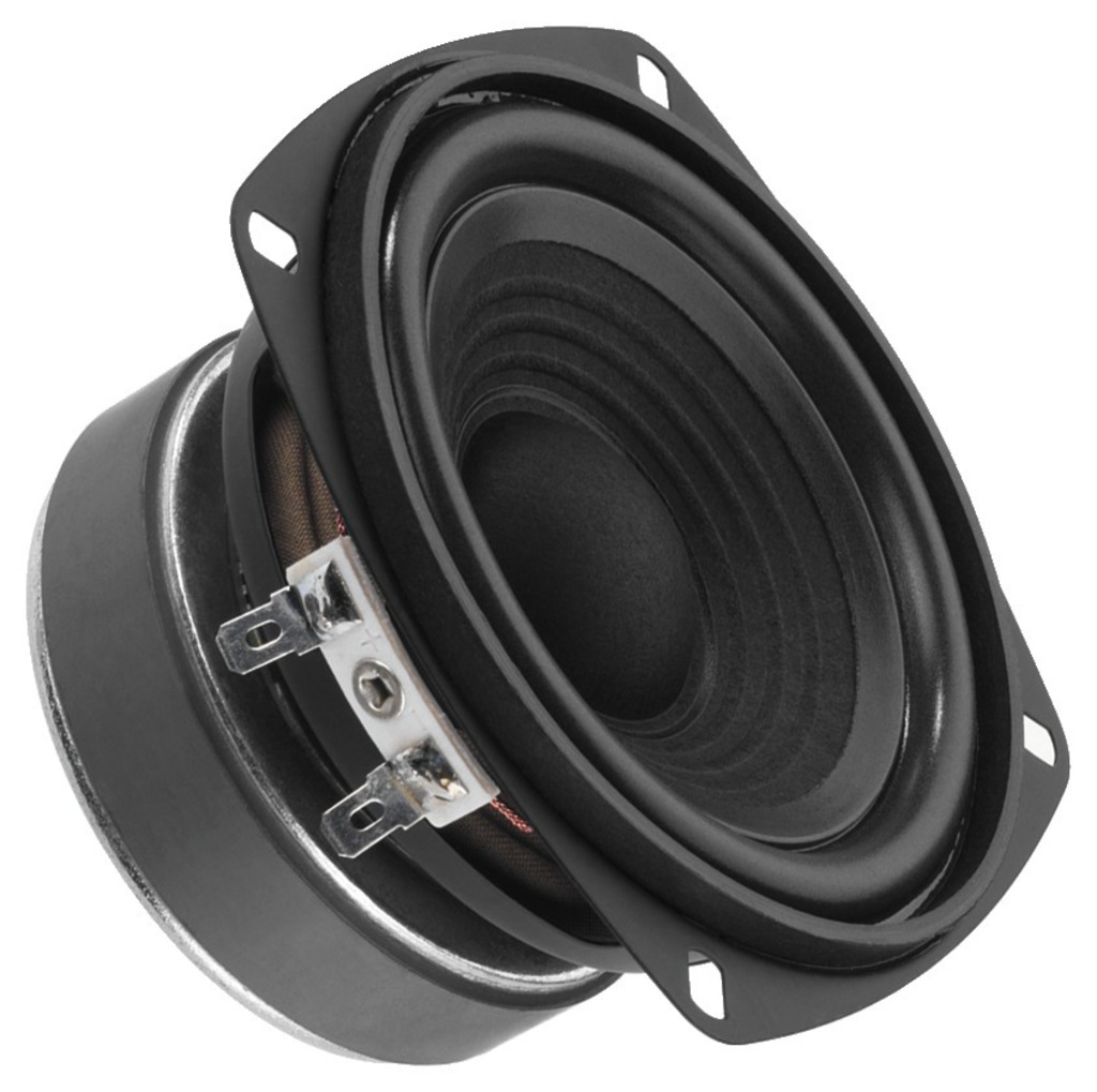 100mm_Bass_83-767-00347_G1 105mm Tieftöner Bass 60W 8Ohm SP-60/8 HiFi Ersatzbass 105x105mm