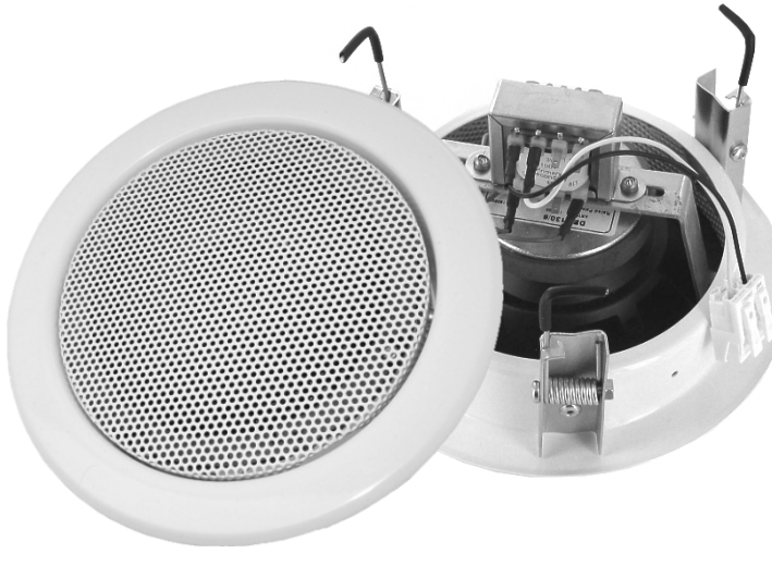 180mm-100V-Deckenlautsprecher-DEL130-6-73-758-00180-B1 180mm ELA Deckenlautsprecher 25W 8ohm mit 100V 6W ELA Trafo DEL130/6