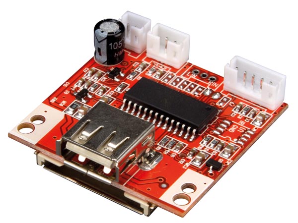 88-404-09530_details_B22 MP3 Player Platine für USB SD Karte mit Taster Eingang