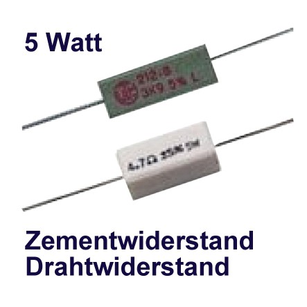 4,7ohm 4R7 Widerstand 5W