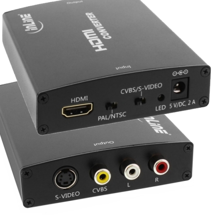 HDMI Konverter auf analog Audio Video