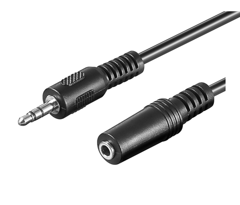 10m Klinkenkabel Verlängerung 3,5mm Stereo Stecker auf Buchse