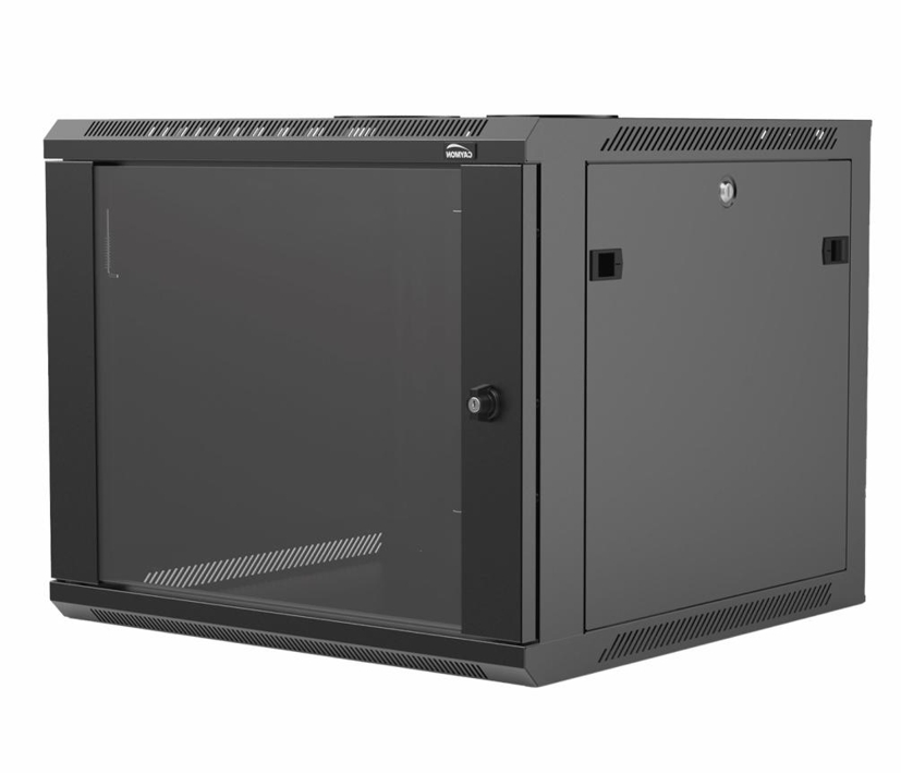 Rackschrank 9HE 19zoll Verstärker Wandschrank T600 B600 H500mm WPR609R/B Technikschrank